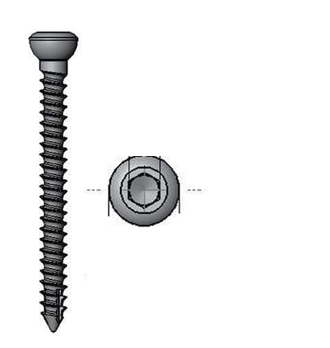 Vite per compressione ossea generica - 36.730 series - Medicalex - in acciaio inossidabile / non bloccata / corticale