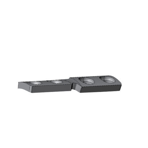 Placca di compressione per tibia - 36.25 series - Medicalex - mediale / in metallo / pediatrica
