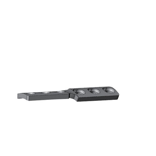 Placca di compressione per piccoli frammenti ossei - 36.25 series - Medicalex - per tibia / distale / bloccata