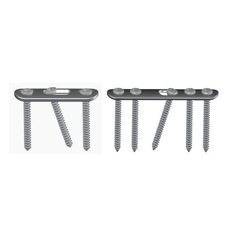Placca per osteotomia per femore - 37.450 series - Medicalex - bloccata / in metallo / pediatrica