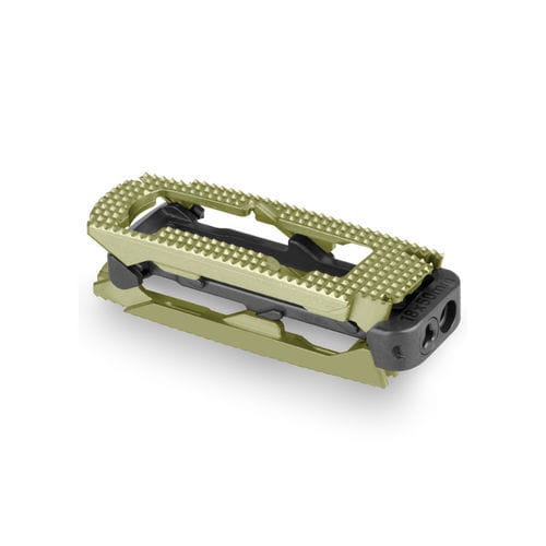 Gabbia intersomatica lombare - RISE®-L - Globus Medical - via laterale / estensibile
