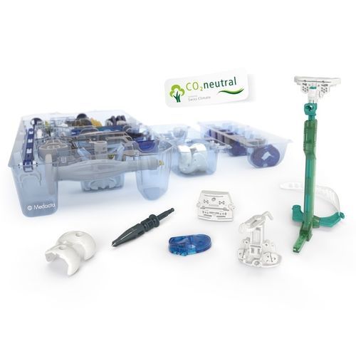 Strumentario chirurgico per installazione di protesi di ginocchio - GMK® Efficiency - Medacta - sterile / monouso
