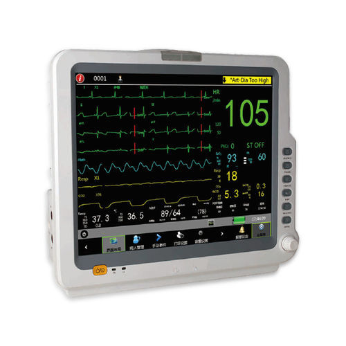 Monitor paziente da tavolo - HT9 - Siriusmed - ECG / RESP / TEMP
