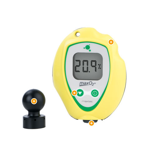 Analizzatore di ossigeno - MaxO2+A Scuba - Maxtec - per dispositivi medici / portatile / digitale