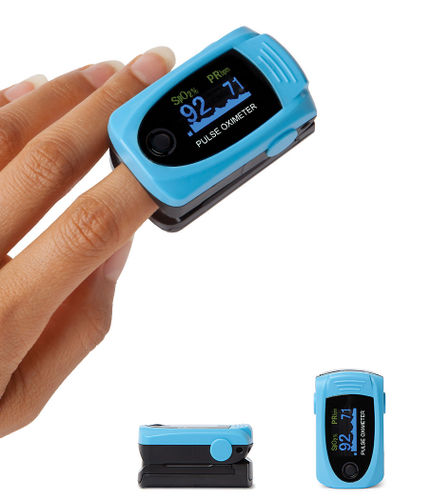 Pulsossimetro da dito - MD300 C63  - Maxtec - per cure domiciliari / a batteria / OLED