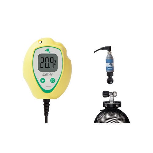 Analizzatore di ossigeno - MAXO2+AE Scuba - Maxtec - per dispositivi medici / portatile / digitale
