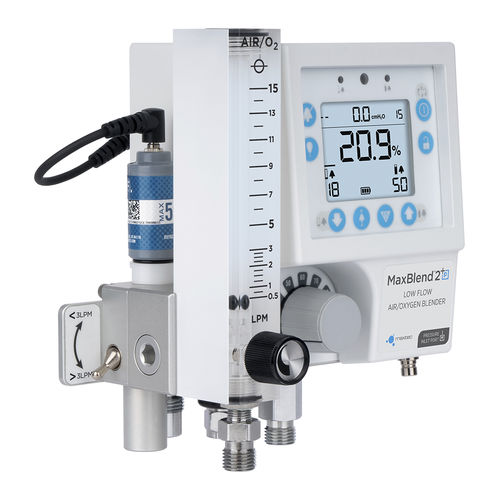 Miscelatore di gas respiratorio - MaxBlend™ 2+p - Maxtec - di ossigeno