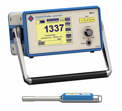 Sonda Gamma per rilevamento di linfonodo sentinella - SG04 - Crystal Photonics - con collimatore portatile