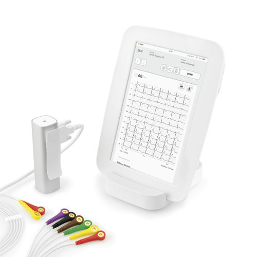 Elettrocardiografo da riposo - MESI mTABLET ECG - MESI - 12 canali / per tablet / con touschreen