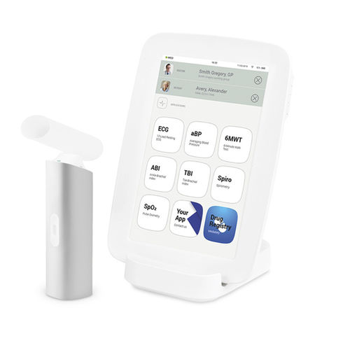 Spirometro elettronico - MESI mTABLET SPIRO - MESI - portatile / con touch screen / con connessione wireless