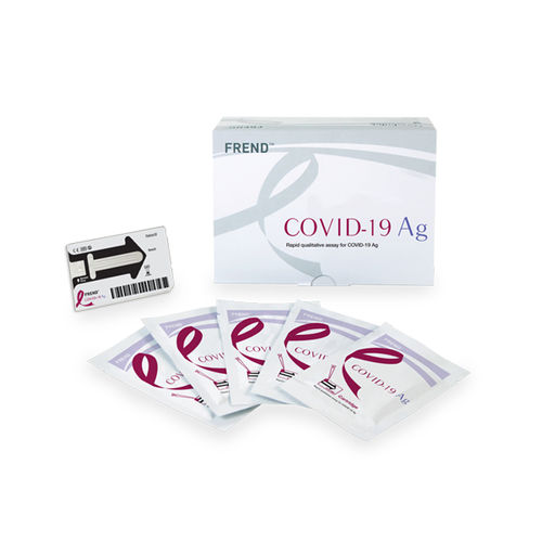 Test rapido per diagnosi COVID-19 - FRCOG 020P - NanoEntek - di proteine / SARS-COV-2 / clinico
