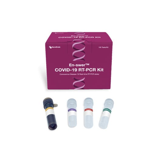 Kit di test per diagnosi COVID-19 - En-swer™  - NanoEntek - d'IgG / di IgM / SARS-COV-2