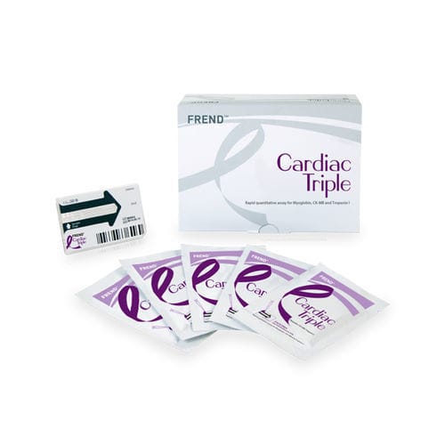Test rapido per malattie cardiovascolari - FRCT 025 - NanoEntek - della mioglobina / cTnI / della creatina chinasi