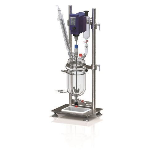 Reattore da laboratorio - SQEG080 series - Steroglass - in vetro borosilicato