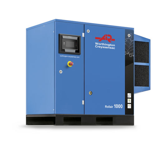 Compressore d'aria non specificato - ROLLAIR 750-2000 - Worthington Creyssensac - a vite / fisso / lubrificato