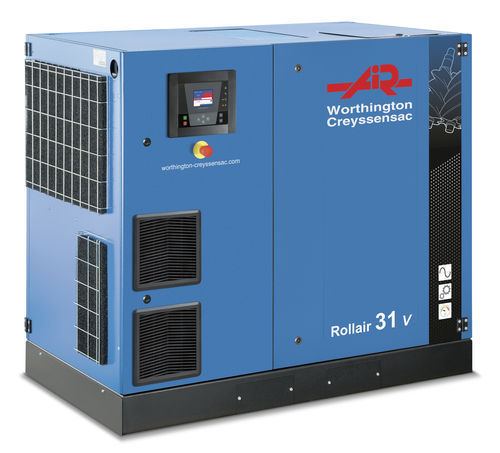 Compressore d'aria non specificato - ROLLAIR 16-31 - Worthington Creyssensac - a vite / fisso / lubrificato