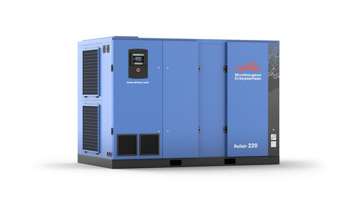 Compressore d'aria medico - ROLLAIR 151-220 - Worthington Creyssensac - a vite / fisso / lubrificato