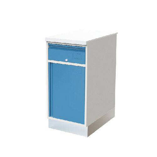 Armadio per ospedale - JDGDG111A1, JDGDG111A2 - Jingdong Technology - con sportello / a muro / blu