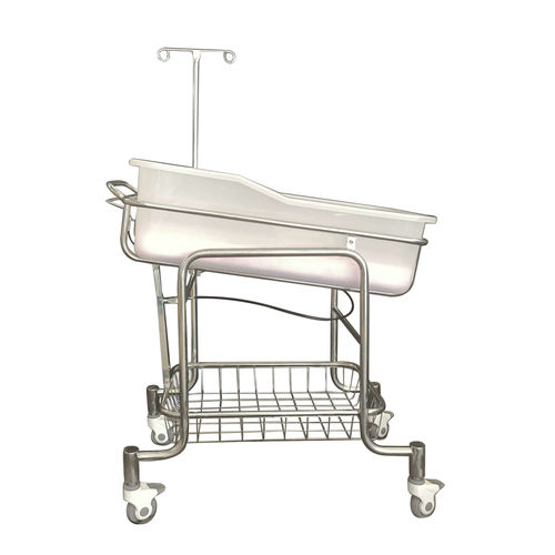 Culla pediatrica inclinabile - JDCYR112A2 - Jingdong Technology - con rotelle / trasparente