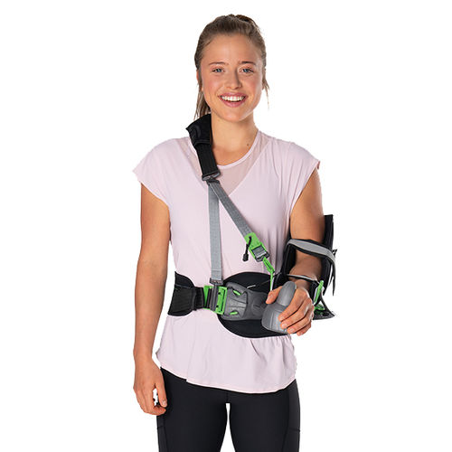 Reggibraccio con fascia di sostegno in vita - ADVAGO®shoulder - OPED - con cuscino per abduzione della spalla