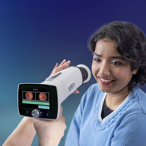 Telecamera retinica non-midriatica - Aurora® AEYE - Optomed - retinografia / palmare