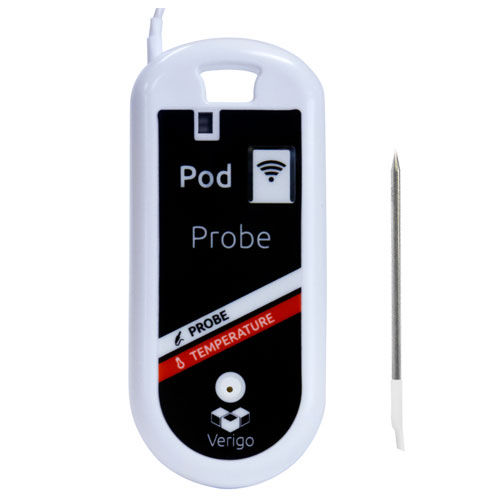 Registratore di dati di temperatura - Pod Probe - JRI - di basse temperature / da laboratorio / per catena del freddo
