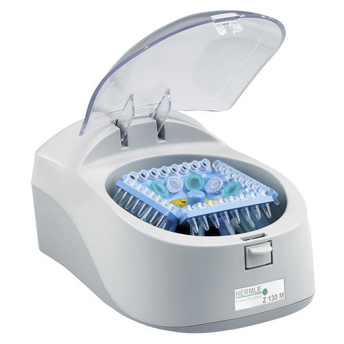 Minicentrifuga da laboratorio - Z 130 M - Hermle Labortechnik - da banco / per micropiastre PCR