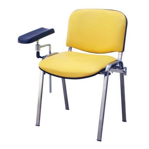 Poltrona da visita di flebotomia - WCS1PHL1 series - Medi-Plinth - manuale / a sezione unica / blu