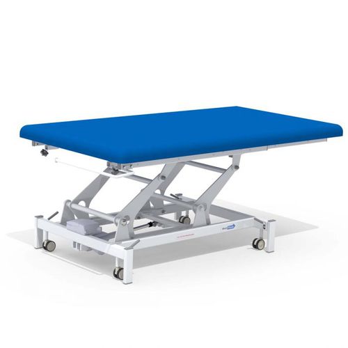 Lettino da massaggio elettrico - PHYS+MTE series - Medi-Plinth - su rotelle / a sezione unica