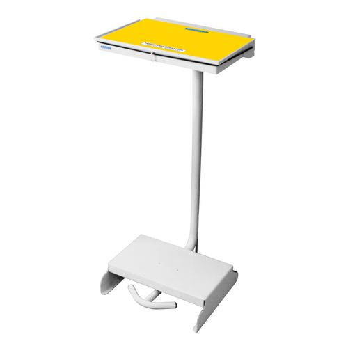 Supporto per sacco della spazzatura - BINSH0 series - Medi-Plinth - con coperchio