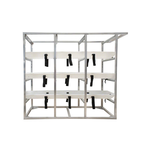 Rack di stoccaggio per barelle mortuarie - Aluminium Mortuary Body Storage Racking - Nutwell Logistics Limited - in alluminio
