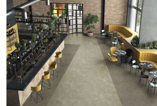 Pavimento in calcestruzzo - 6012 - Polyflor - in pietra / in PVC / in vinile