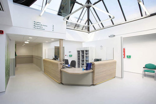 Sala trattamenti per struttura sanitaria - MTX - modulare