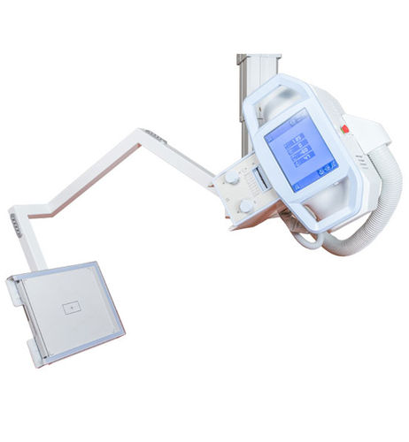 Sistema di radiografia digitale - Trauma DRPLUS - Delft DI - per radiografia multidisciplinare / senza tavolo / con braccio portatubo rotante a soffitto