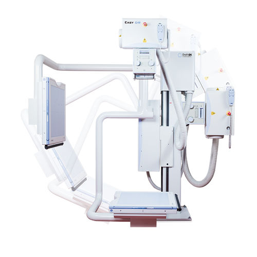 Sistema di radiografia digitale - Easy DR - Delft DI - per radiografia multidisciplinare / senza tavolo / con braccio portatubo rotante