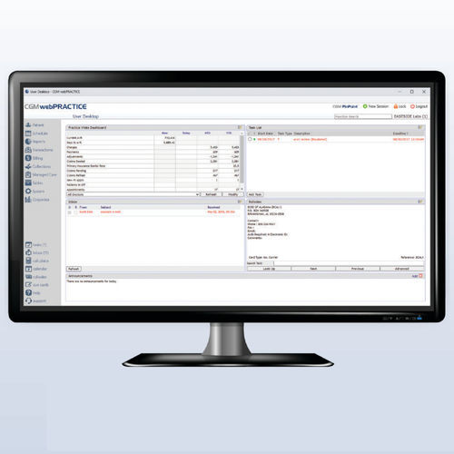 Software medico - webPRACTICE™ - CGM - di gestione / per reportistica / di pianificazione