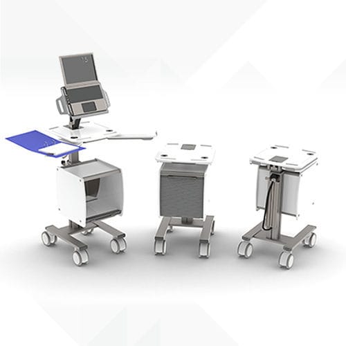 Carrello informatico medico - CASENOTE CN-10 - SYSTMZ - mobile
