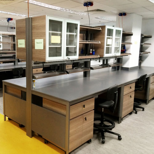 Banco da laboratorio in acciaio inossidabile - Hybrid 1 - SYSTMZ - in alluminio / modulare