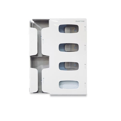 Distributore di guanti - WD-04 - SYSTMZ - di salviette / da parete