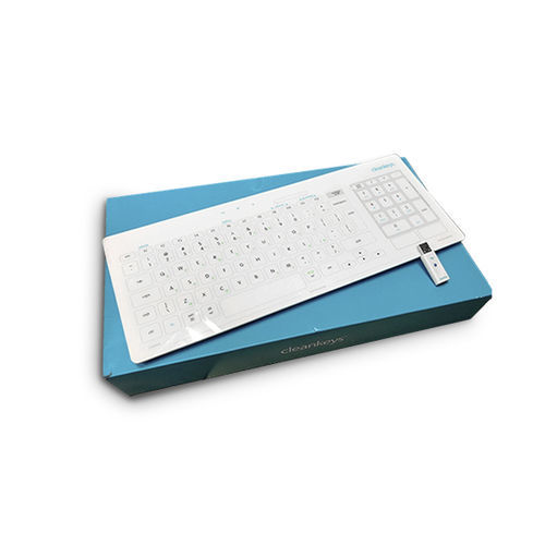 Tastiera con tastierino numerico - Cleankeys - SYSTMZ - in silicone / senza fili / USB