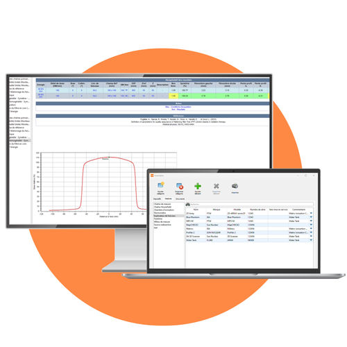 Software per radioterapia - Dosimetry QA - AQUILAB - dosimetria del fascio / di controllo qualità / per tablet PC