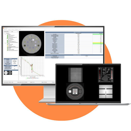 Software di gestione - ARTISCAN - AQUILAB - di controllo qualità / di tracciabilità / per radioterapia