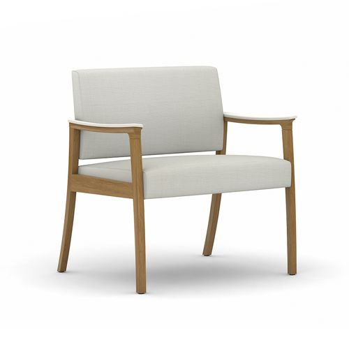 Sedia da ufficio per sala d'attesa - Modern Amenity - Carolina - bariatrica / con braccioli