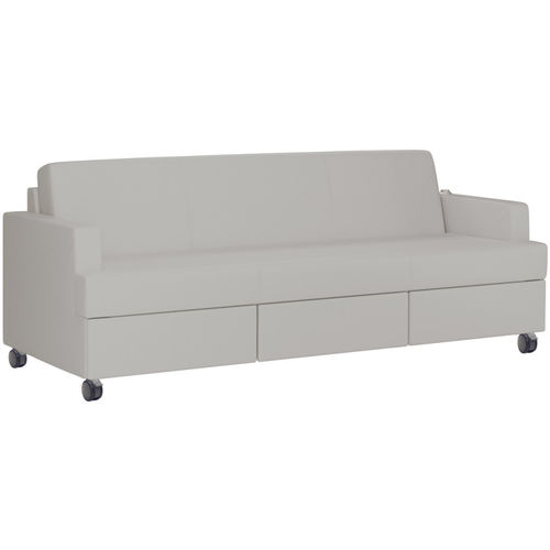 Divano letto per camera di degenza - 622 series - WIELAND - 3 posti