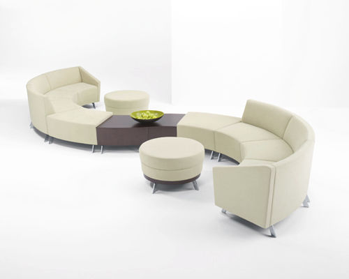 Divano per sala d'attesa - Achella - Arcadia - multiposto / design