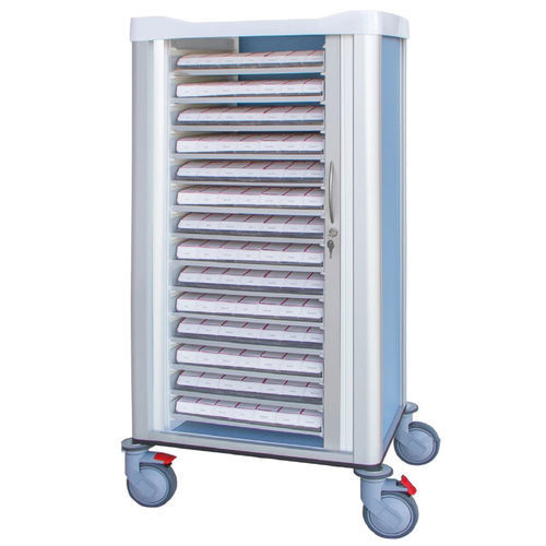 Carrello medico - F-C-712 - Ims medication - per farmaci / di distribuzione di farmaci / 1 porta