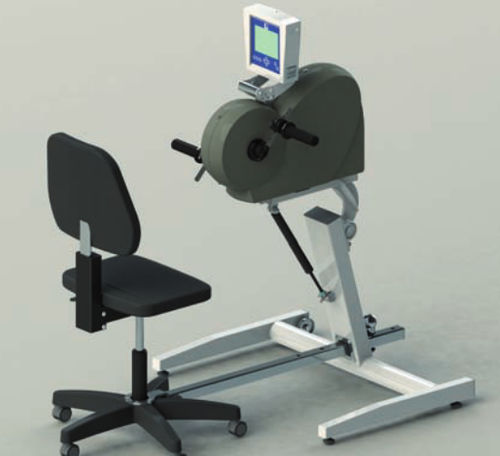 Pedalatore per esercizi braccia - Cardio 700 - Tech med Tm - in posizione seduta