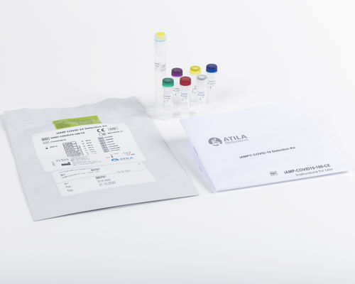 Kit di test per diagnosi COVID-19 - iAMP® - Fujirebio - SARS-COV-2 / nasofaringeo / per PCR