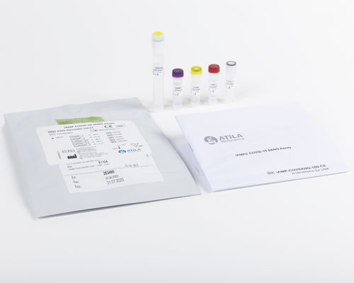 Kit di test per diagnosi COVID-19 - iAMP - Fujirebio - SARS-COV-2 / nasofaringeo / di saliva