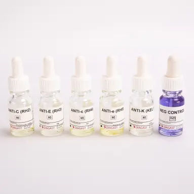 Kit di reagenti per determinazione di fenotipo sanguigno - PHENOKIT - Diagast - in soluzione / per antigeni